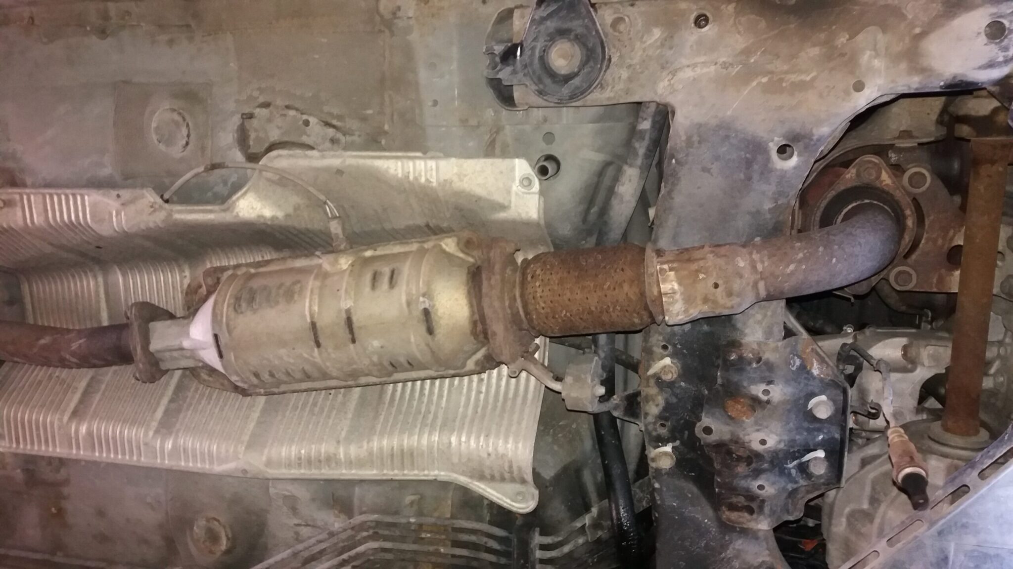 Skorodwany układ wydechowy