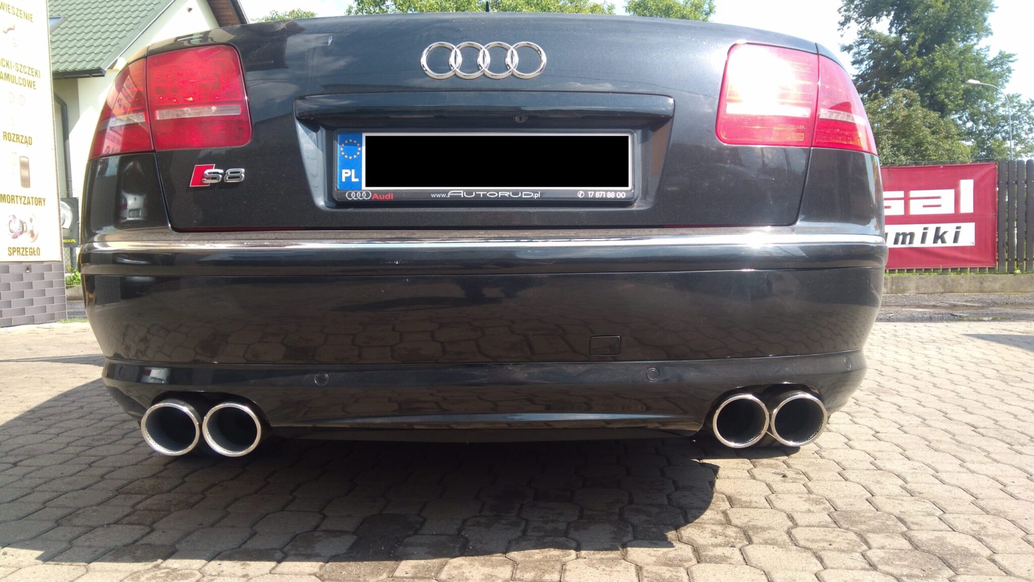 Układ wydechowy - audi