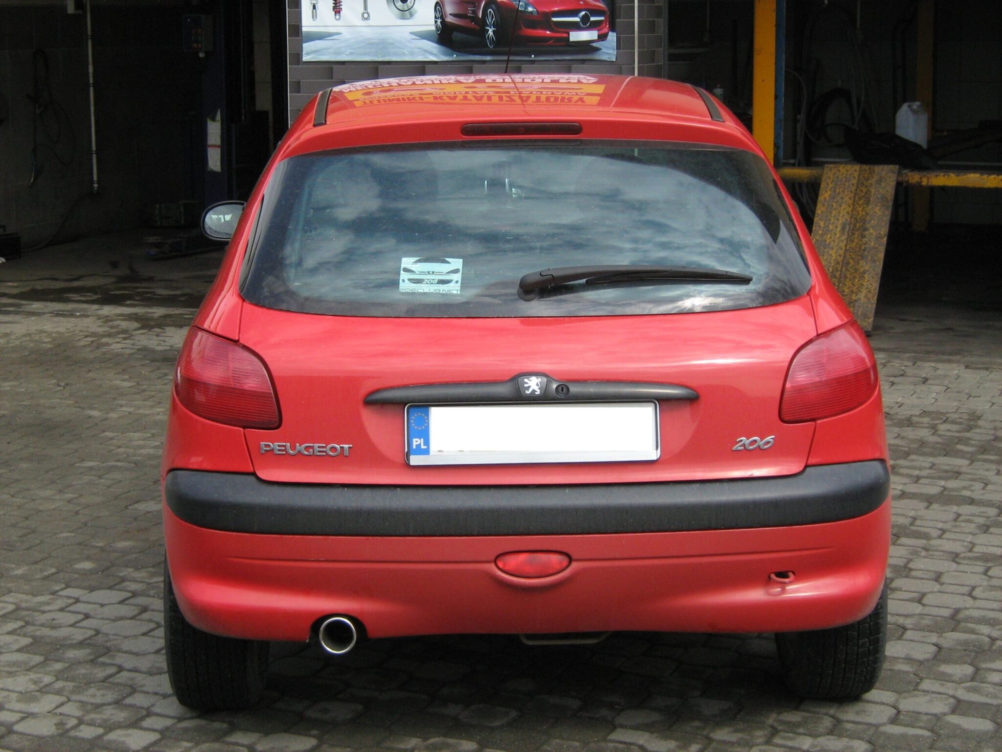 Końcówki sportowe, montaż - układ wydechowy