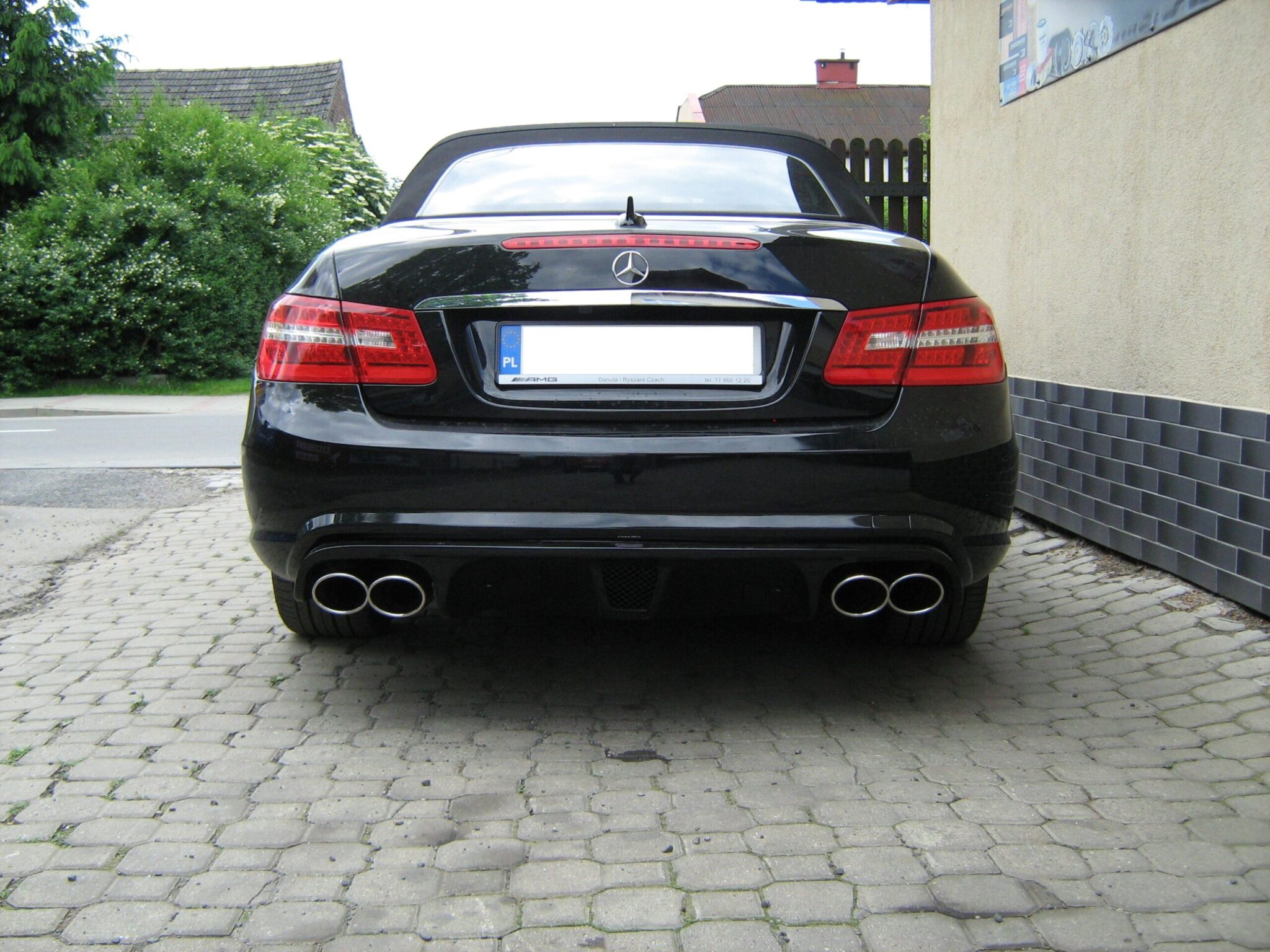 Końcówki sportowe, montaż - układ wydechowy