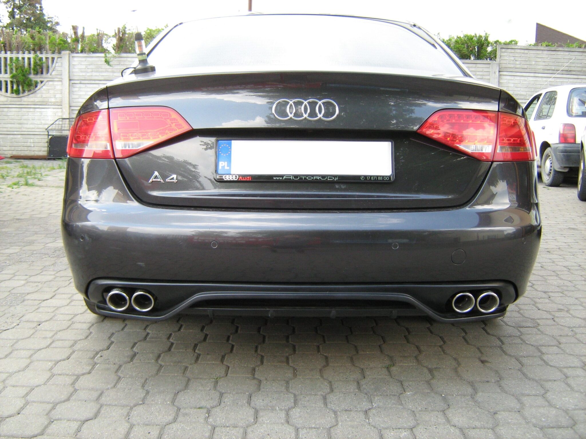 Końcówki sportowe, montaż - układ wydechowy