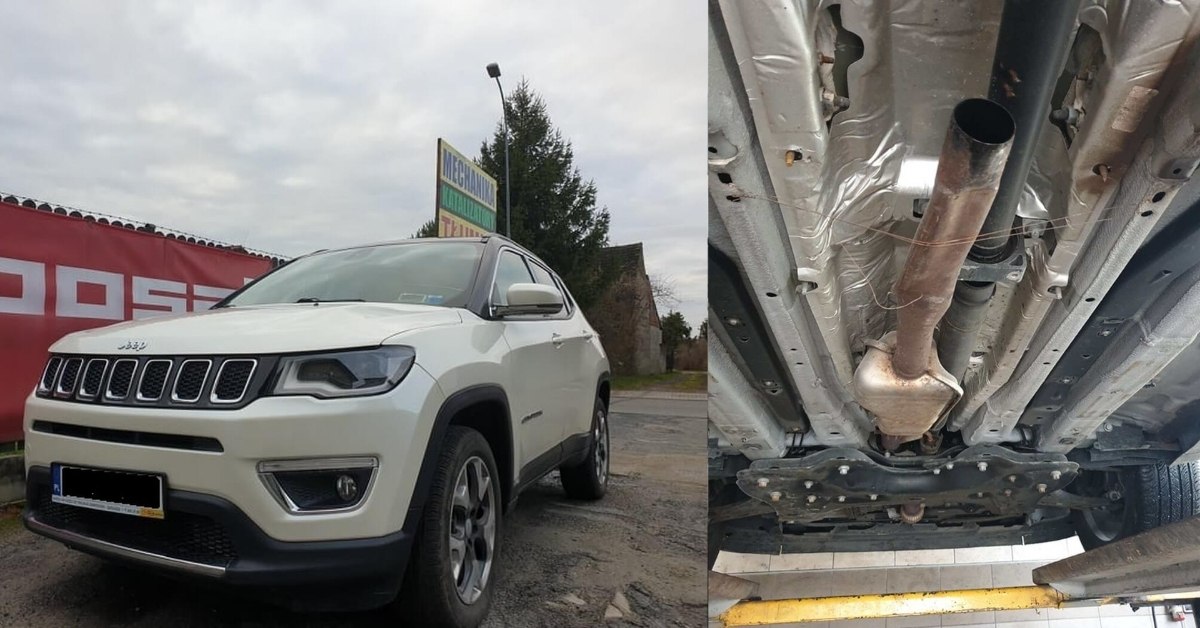 Naprawa układu wydechowego – Jeep Compass