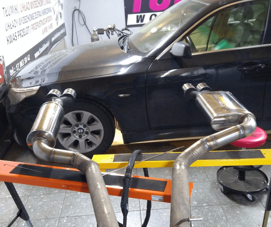 Tuning układu wydechowego - BMW