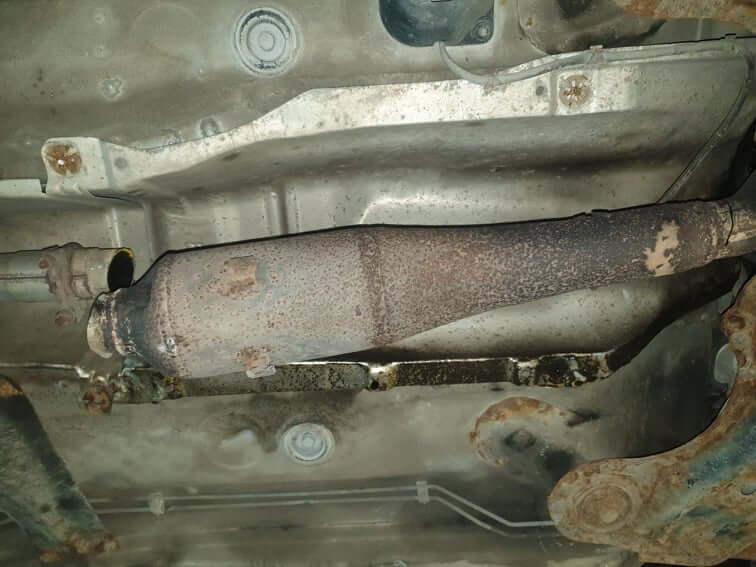 Nieudana próba kradzieży katalizatora Audi Rzeszów