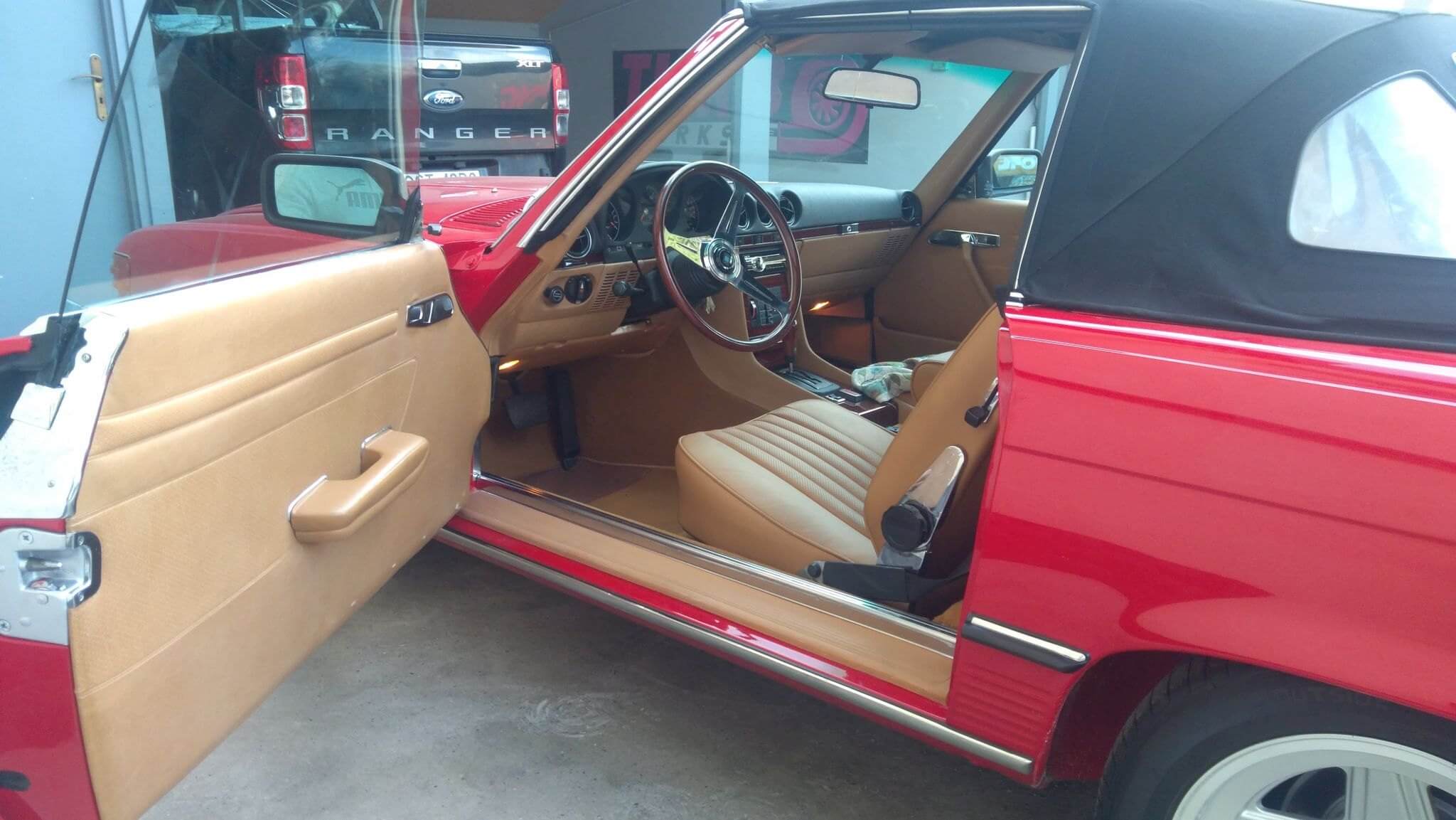 Tuning układu wydechowego - Mercedes SL