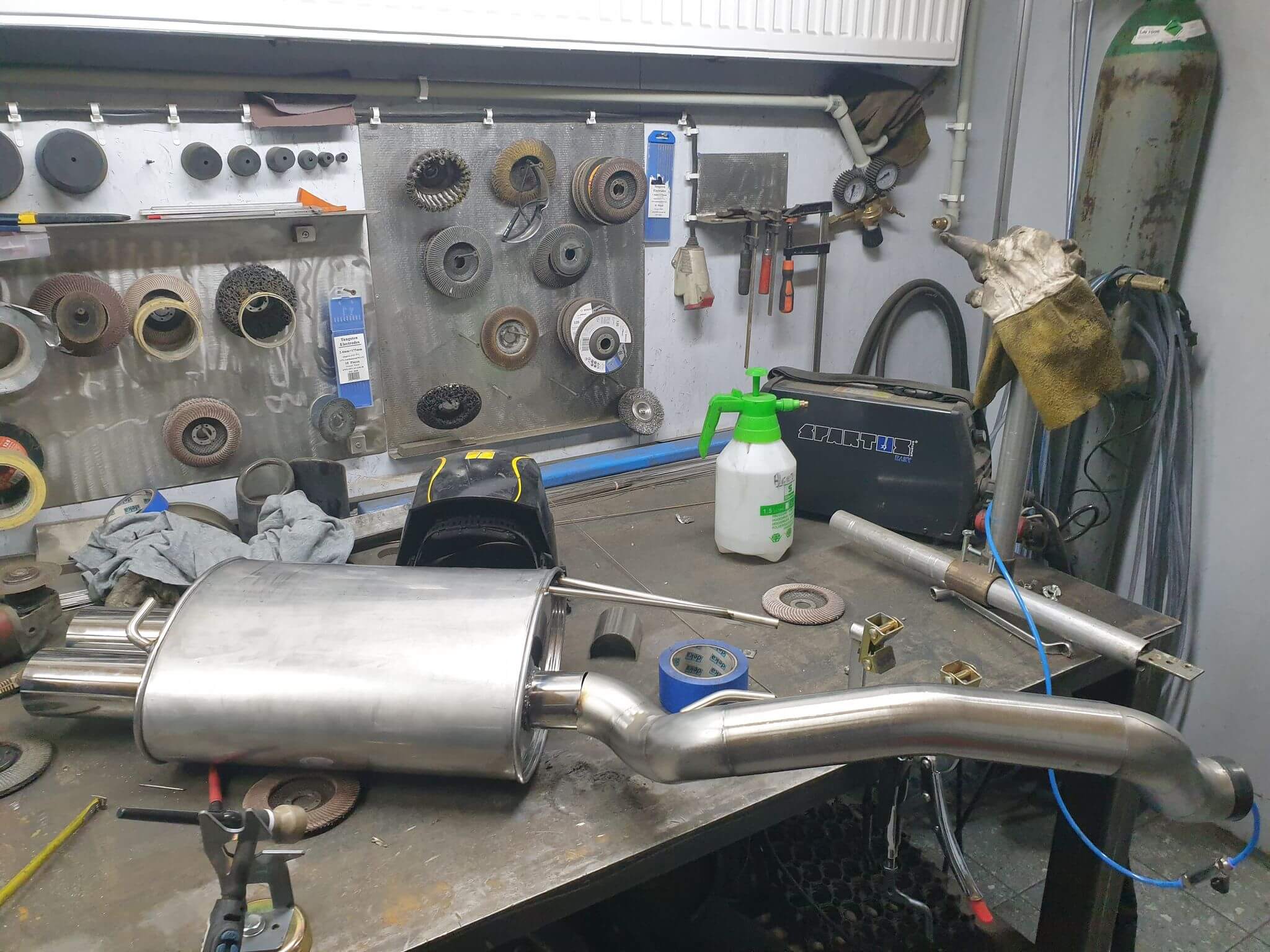 Przeróbka wydechu Mitsubishi