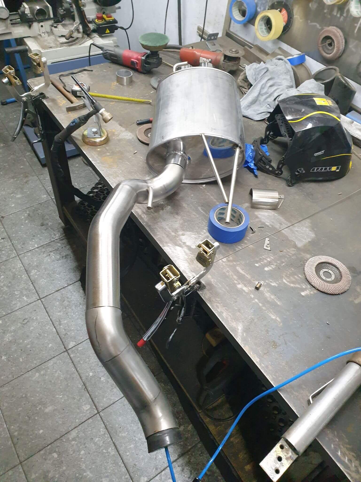 Przeróbka wydechu Mitsubishi