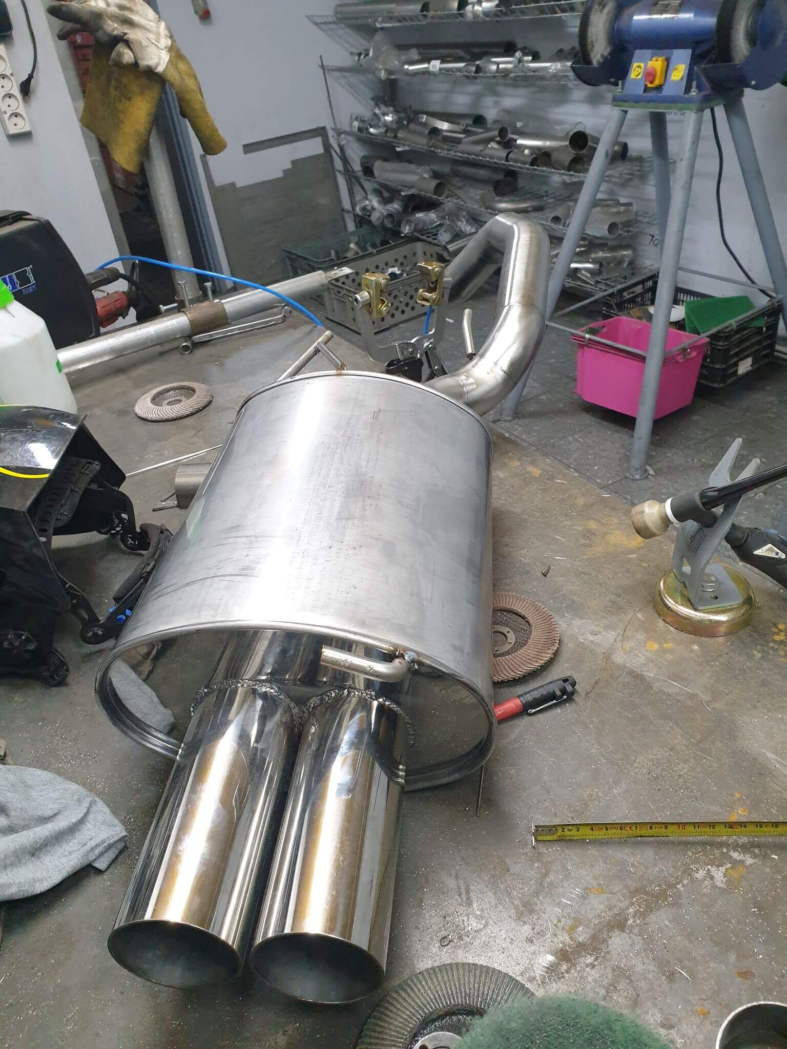 Przeróbka wydechu Mitsubishi