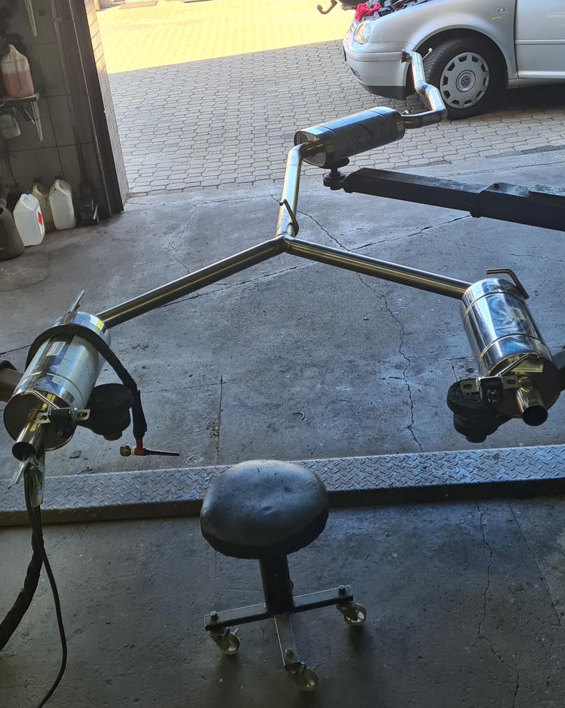 Tuning układu wydechowego 
VW T4 1.9 TDI 