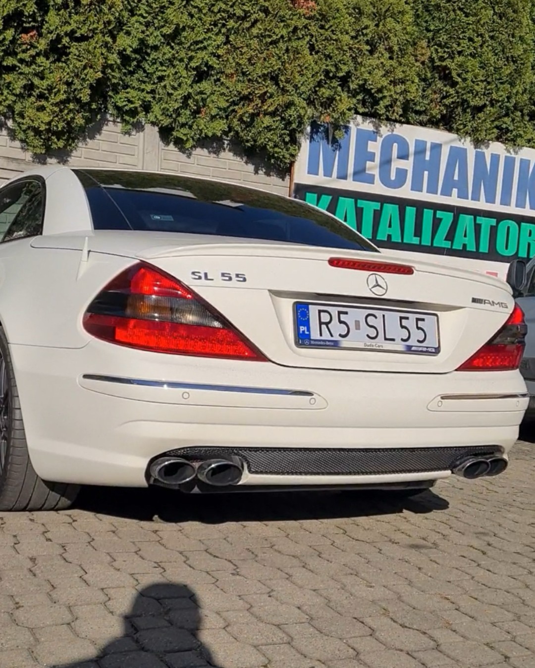 Mercedes SL55 AMG – 500-konny klasyk